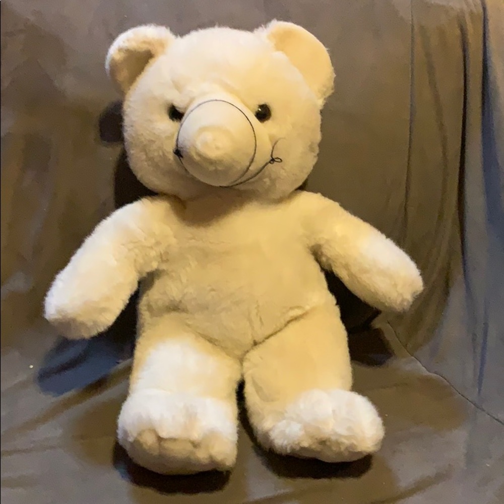 White Stuffed Teddy Bear